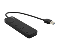 I-TEC USB 3.0 Metal HUB 4x USB 3.0 wyłącznik portów U3CHARGEHUB4 - 733260 - zdjęcie 2